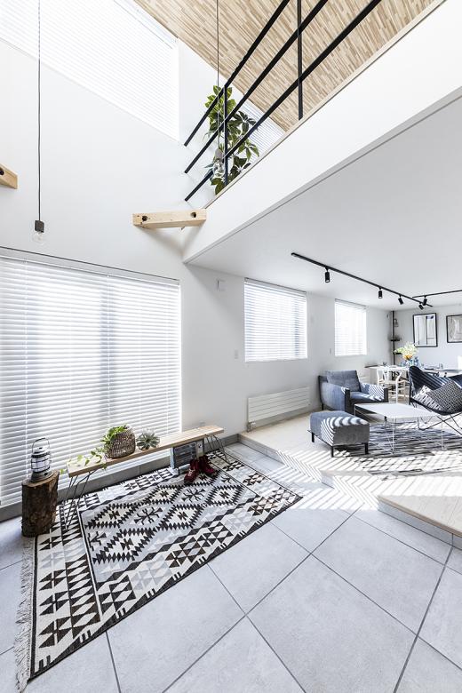 インゾーネの家 過ごし方も、インテリアも、もっと自由に。ライフスタイルを広げる、多様性のある家。